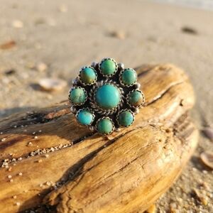 Kingman Turquoise Sterling Silver Ring